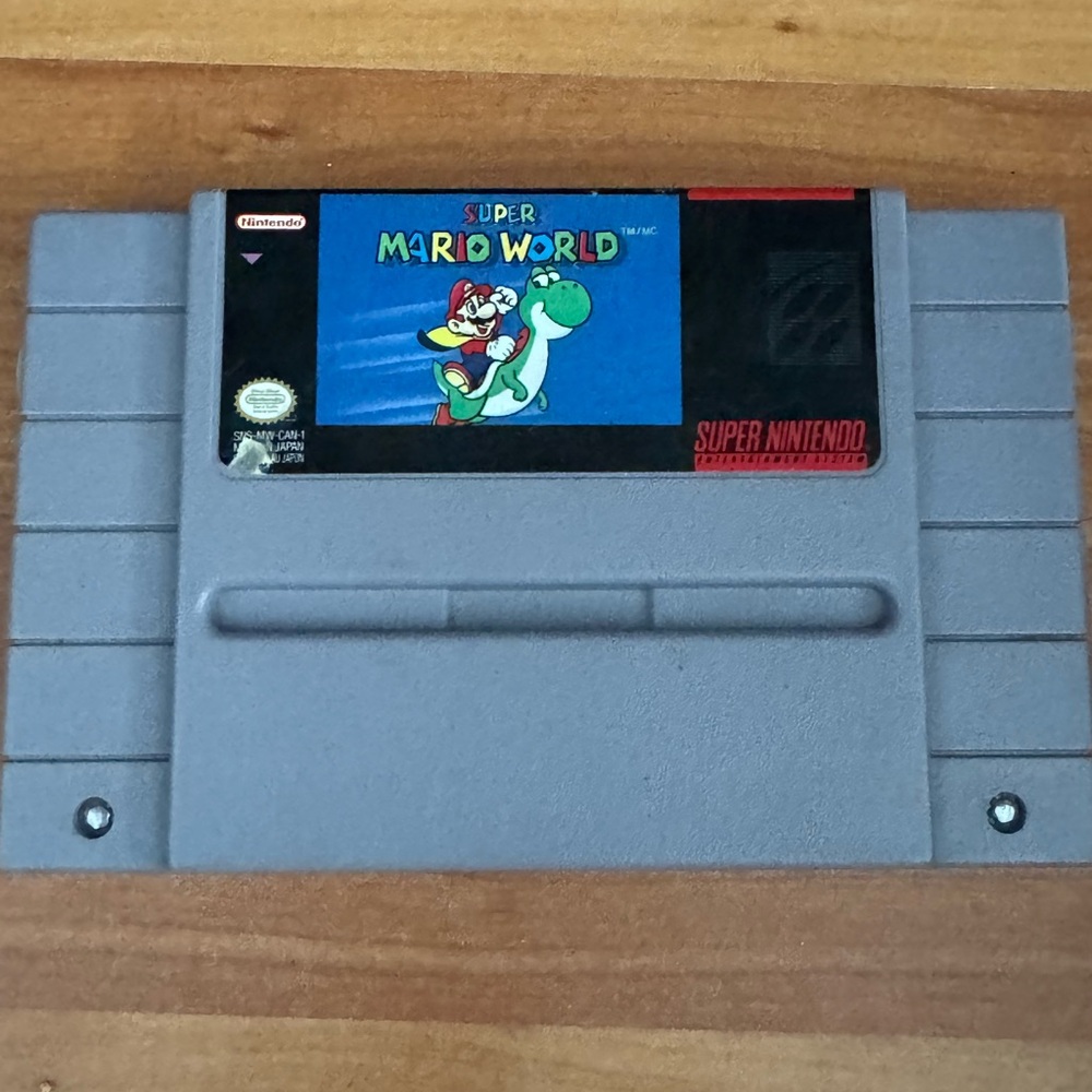 Super Mario World SNES Game
